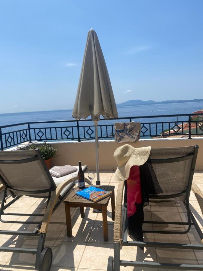 Beach Villa Aetos Kaminaki Nissaki Nisaki  ภายนอก รูปภาพ