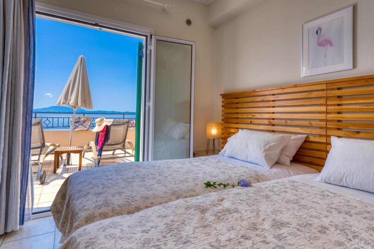 Beach Villa Aetos Kaminaki Nissaki Nisaki  ภายนอก รูปภาพ